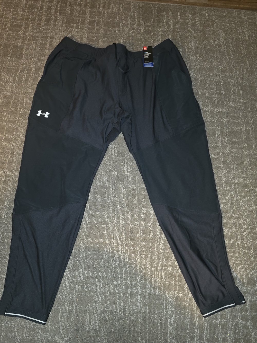 Under Armour Men’s Black Training Pants Size 4xlt
